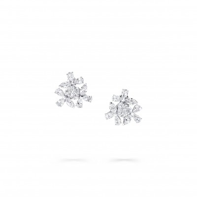 GRAFF TRIPLE CLASSIC BUTTERFLY DIAMOND EARRINGS RGE1728